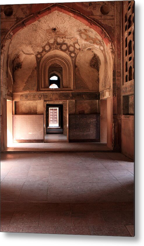 India Metal Print featuring the photograph Red Fort Agra India by Aidan Moran