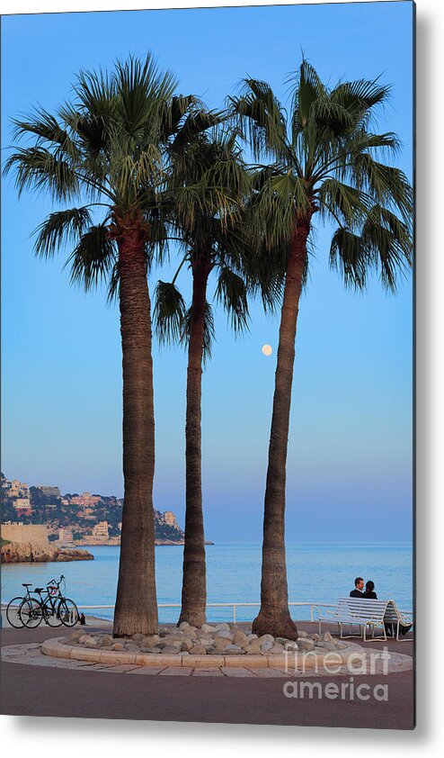 Cote D'azur Metal Print featuring the photograph Riviera Romance by Inge Johnsson