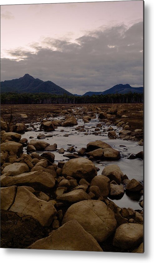 Rivulet Metal Print featuring the photograph Rivulet @ Days End by Anthony Davey