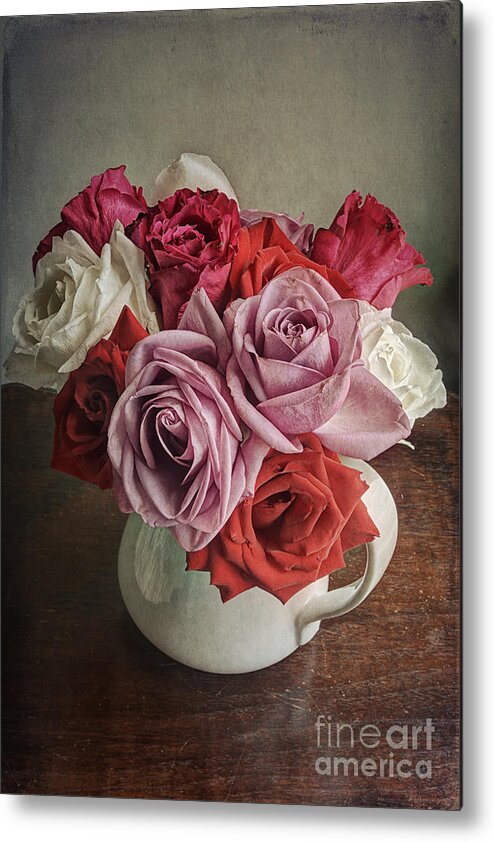 Rose Metal Print featuring the photograph Rose Bounty by Terry Rowe