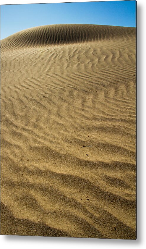 Faa_export Metal Print featuring the photograph Sand and sky by Kunal Mehra