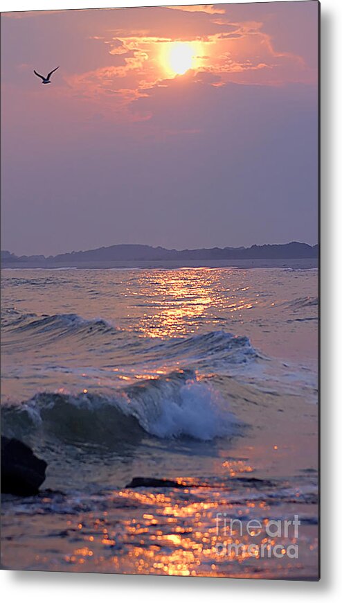 Ocean Metal Print featuring the photograph Serenity by Anthony Sacco