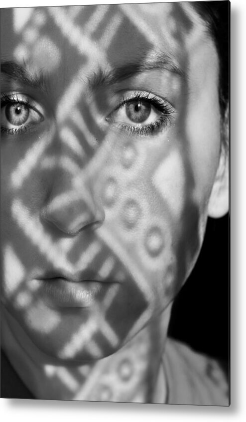Shadow Metal Print featuring the photograph Shadow Play by Catherine Murton