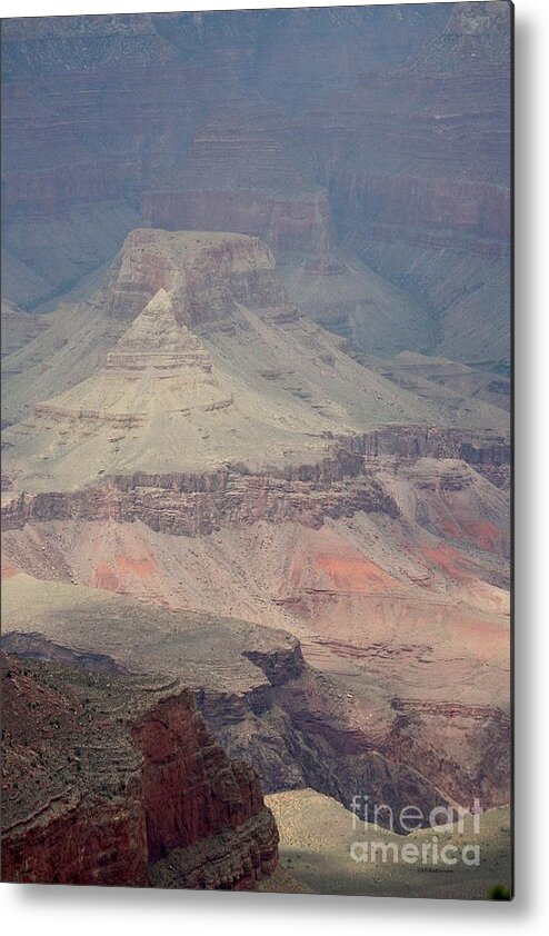 Grand Canyon Metal Print featuring the photograph Shadows In the Canyon by Veronica Batterson