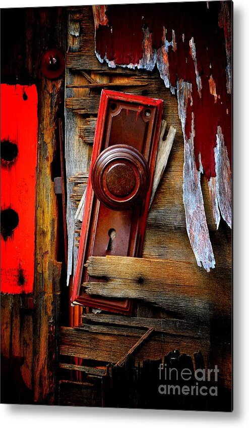 Newel Hunter Metal Print featuring the photograph Shattered by Newel Hunter