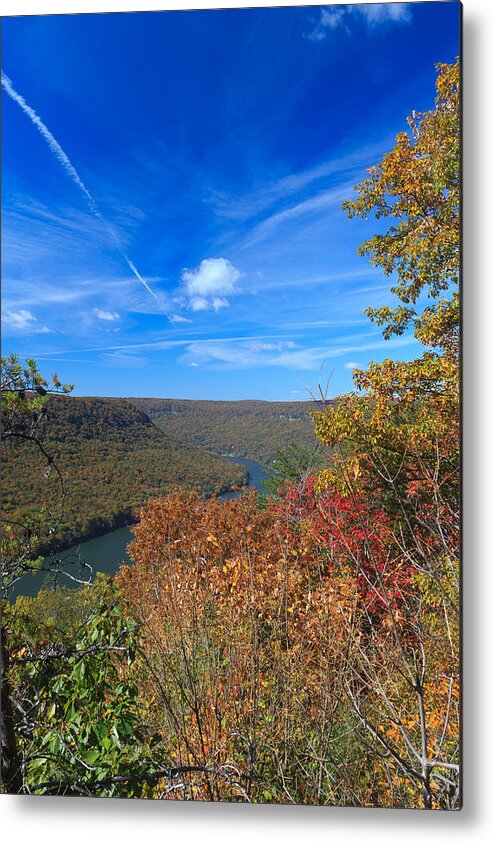 Fall Metal Print featuring the photograph Signal Sky by Ryan Moyer