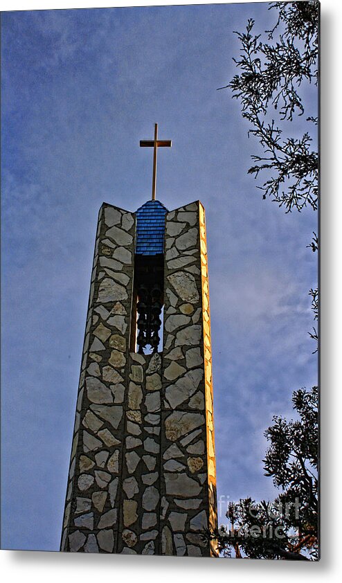 Southern California Metal Print featuring the photograph Southern California's Wafarers Chapel 1 by Tommy Anderson