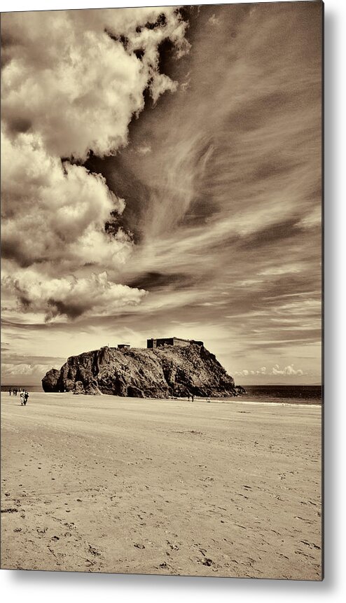 St Catherines Island Metal Print featuring the photograph St Catherines Island 8 by Steve Purnell