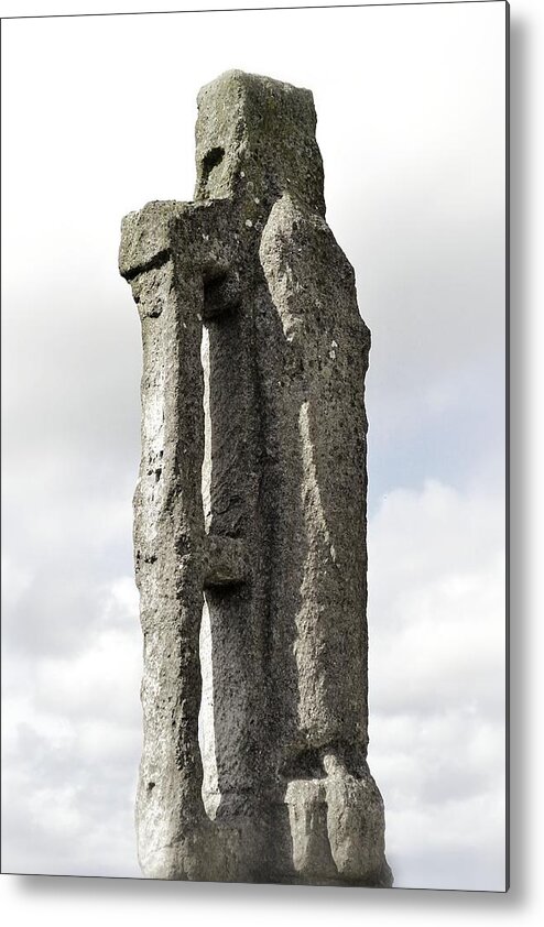 St. Patrick�s Cross Metal Print featuring the photograph St Patrick's Cross of the Clouds by Nadalyn Larsen