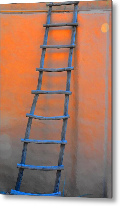 Southwestern Metal Print featuring the photograph Stairway To The Moon by Jan Amiss Photography