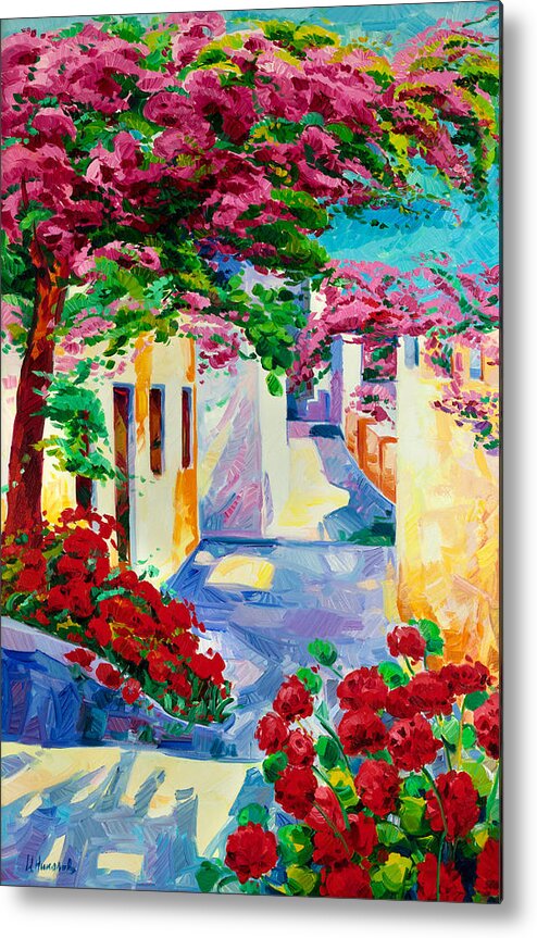  Metal Print featuring the painting Summer dream by Ivailo Nikolov