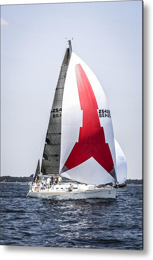 Sailboat Metal Print featuring the photograph Summer Sailing by Chris Smith