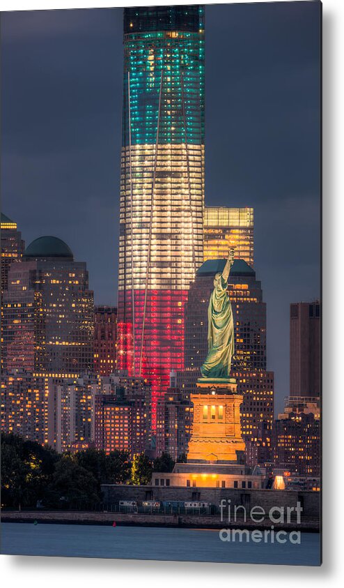 Clarence Holmes Metal Print featuring the photograph Symbols of Freedom I by Clarence Holmes