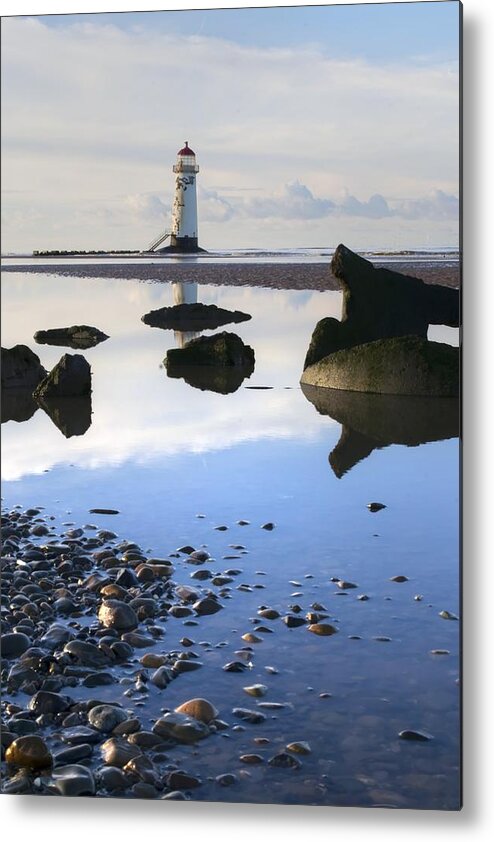 Talacer Metal Print featuring the photograph Talacer abandoned lighthouse by Spikey Mouse Photography