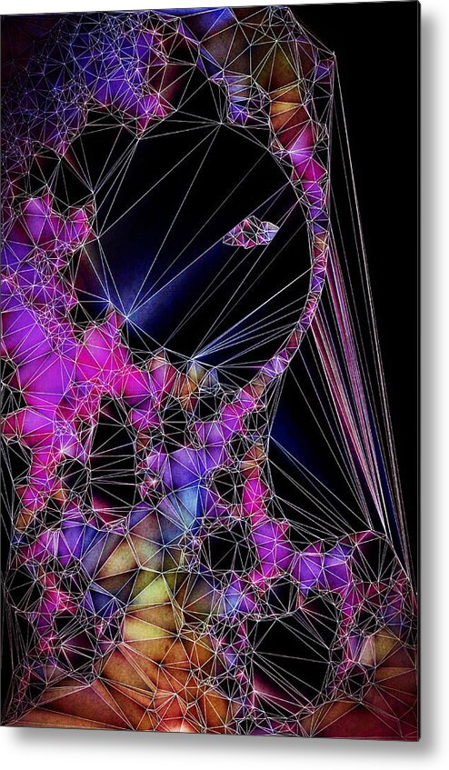 The Artist's Soul Metal Print featuring the digital art The Artists Soul by Susan Maxwell Schmidt