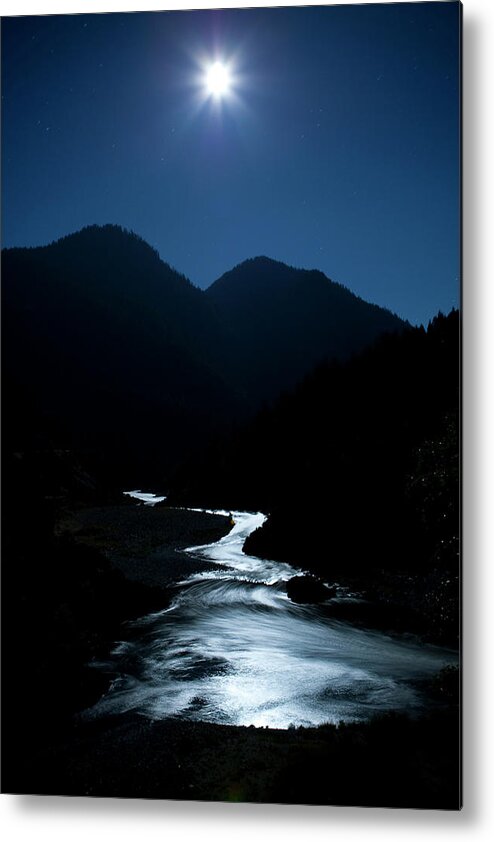 Beauty In Nature Metal Print featuring the photograph The Confluence Of The Klamath by David McLain