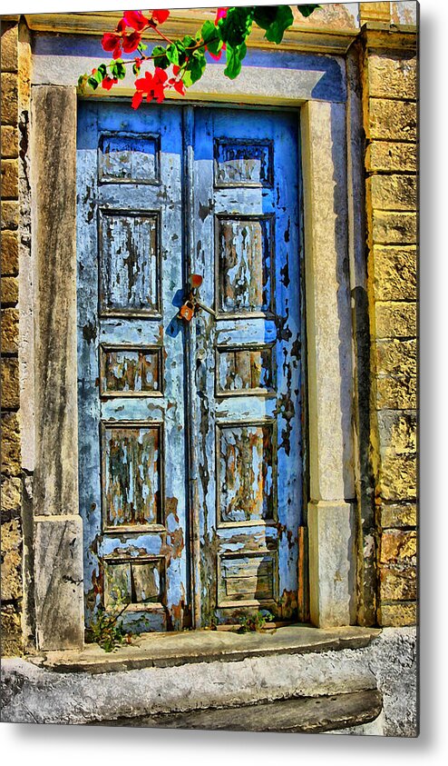 Aperture Metal Print featuring the photograph The Door by Perry Frantzman