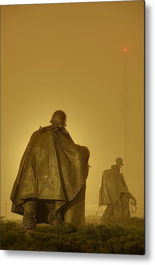 Metro Metal Print featuring the photograph The Fog Of War #2 by Metro DC Photography
