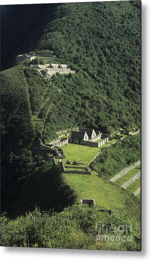 Peru Metal Print featuring the photograph The Lost City of Choquequirao by James Brunker