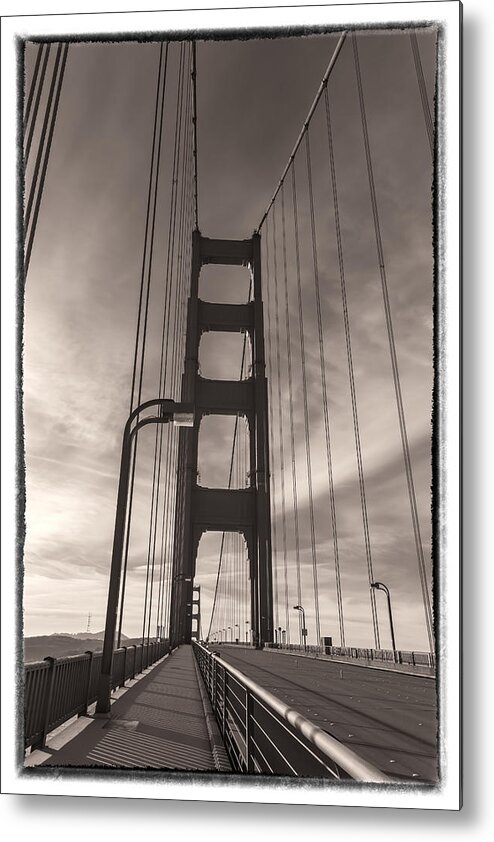 City Metal Print featuring the photograph The Old Gate by Jonathan Nguyen