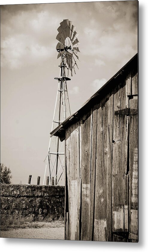Old Metal Print featuring the photograph The Old Ranch by Amber Kresge