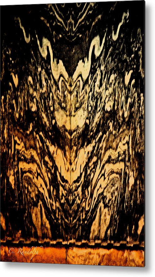 Marble Pattern Metal Print featuring the photograph The Power of Suggestion by Cheri Randolph