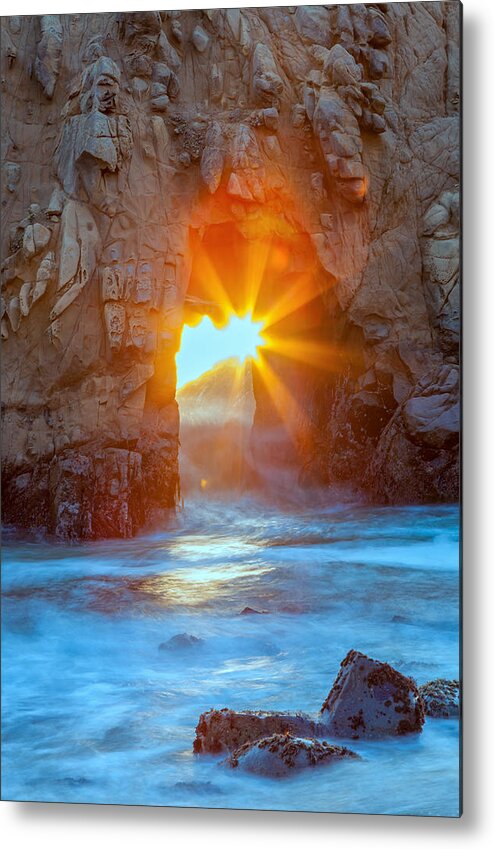 Landscape Metal Print featuring the photograph The Shining Star by Jonathan Nguyen