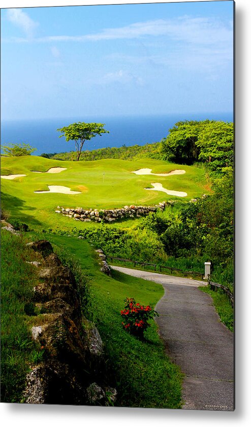 Caribbean Islands Metal Print featuring the photograph The White Witch Montego Bay by Tom Prendergast