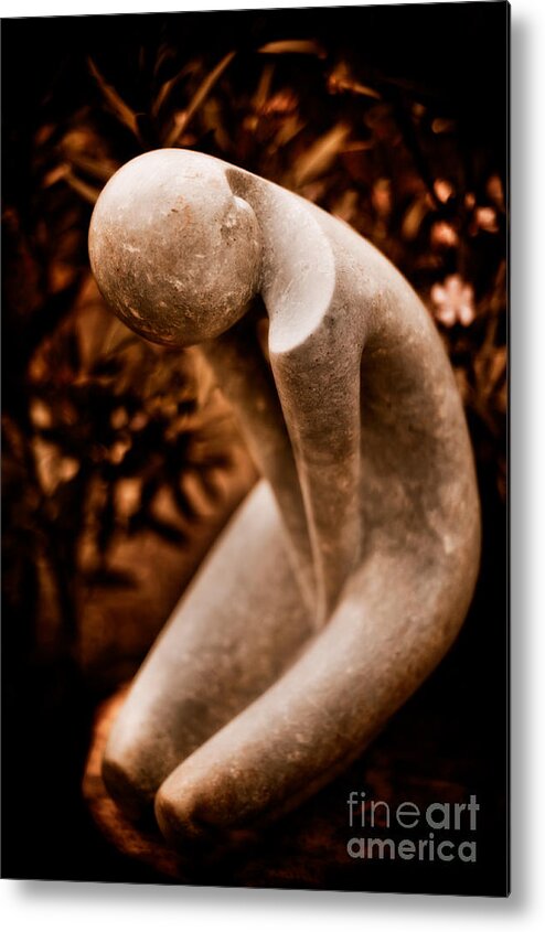 Art Metal Print featuring the photograph Thinking About You by Venetta Archer