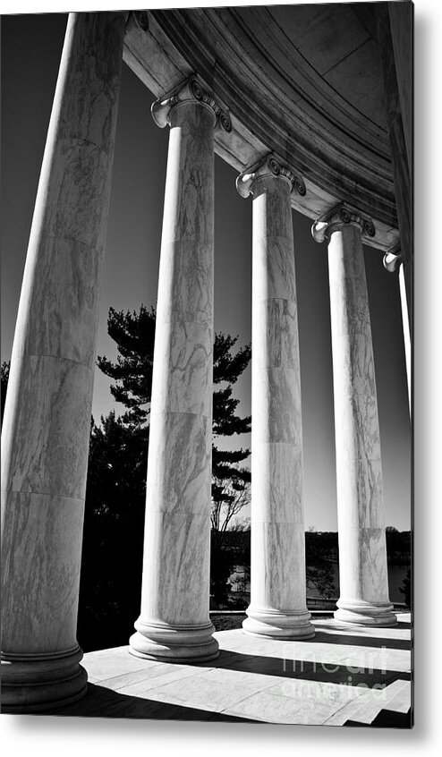 Ken Metal Print featuring the photograph Thomas Jefferson Memorial by Ken Johnson