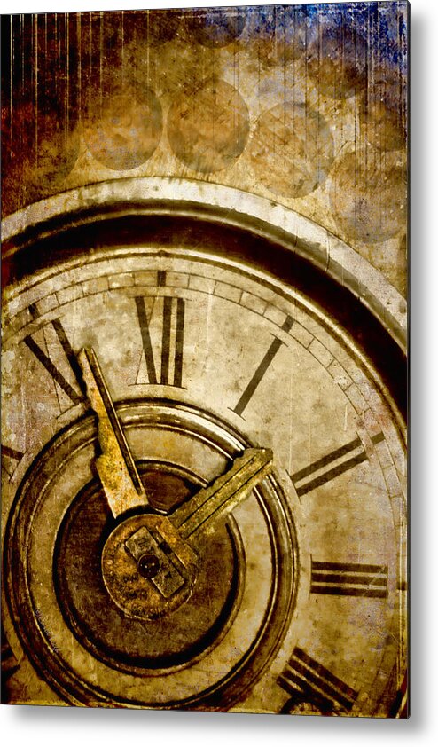 Time Metal Print featuring the photograph Time Travel by Carol Leigh
