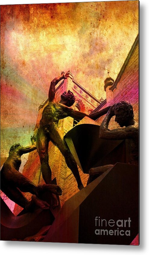 Heavenly Metal Print featuring the photograph To Be Human by Kate Purdy