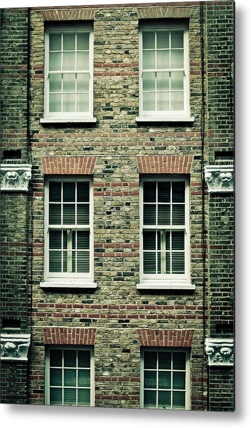 Address Metal Print featuring the photograph Town house by Tom Gowanlock
