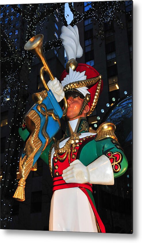 Christmas Metal Print featuring the photograph Toy Soldier by Mike Martin