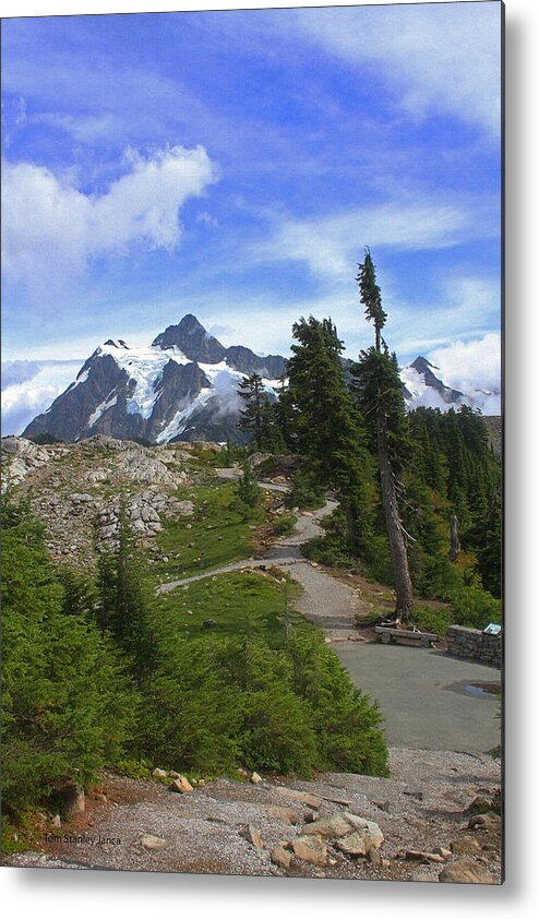 Trail To Artist Point Mount Baker Metal Print featuring the photograph Trail To Artist Point Mount Baker by Tom Janca