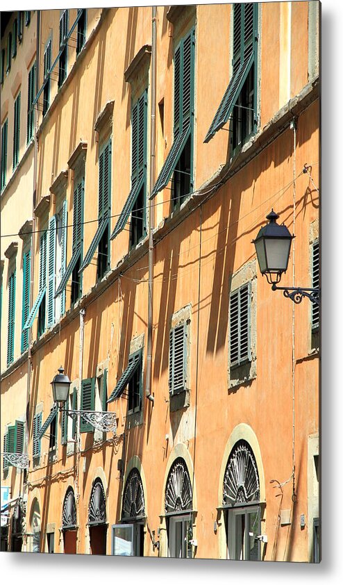 Toscana Metal Print featuring the photograph Tuscan Buildings by Valentino Visentini