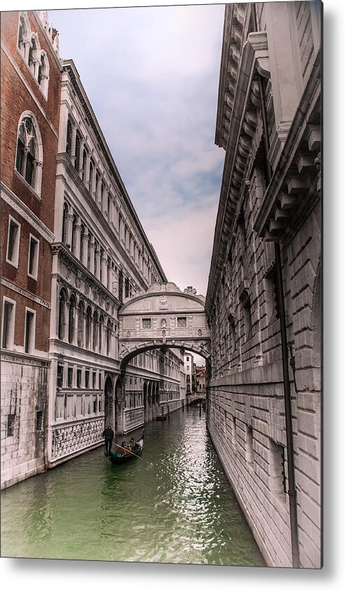 Canal Metal Print featuring the photograph Venice by Mickey Clausen