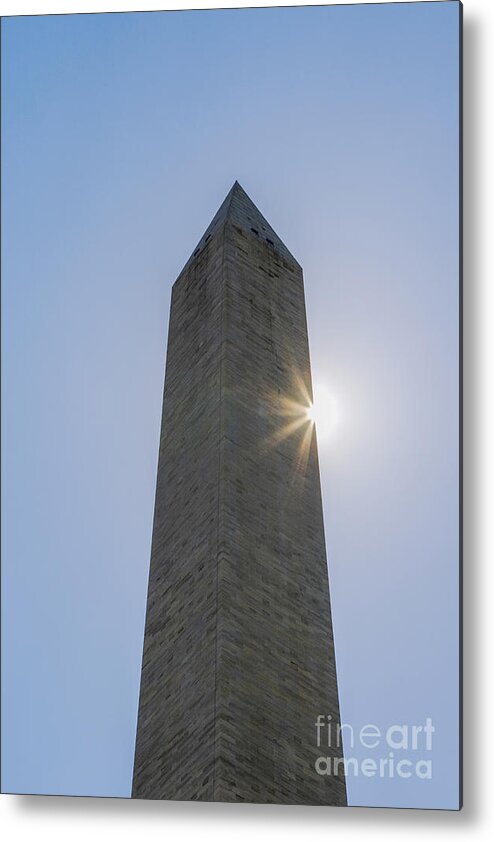 America Metal Print featuring the photograph Washington Monument by Patricia Hofmeester
