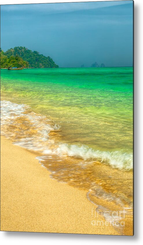 Asia Metal Print featuring the photograph Waves by Adrian Evans