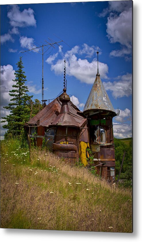 Junk Castle Metal Print featuring the photograph We are not in Kansas Anymore by David Patterson