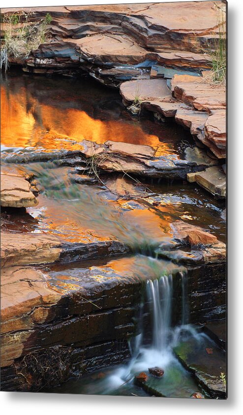 Weano Gorge Metal Print featuring the photograph Weano Gorge - Karijini NP 2AM-111671 by Andrew McInnes