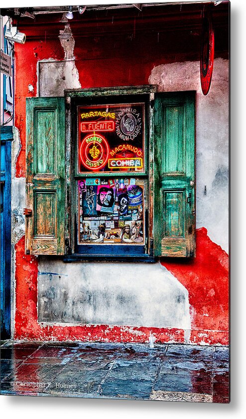 Structure Metal Print featuring the photograph Weathered Shop by Christopher Holmes