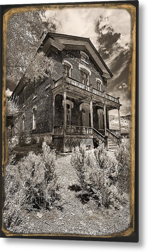 Welcome To Hotel Meade Metal Print featuring the photograph Welcome To Hotel Meade by Wes and Dotty Weber