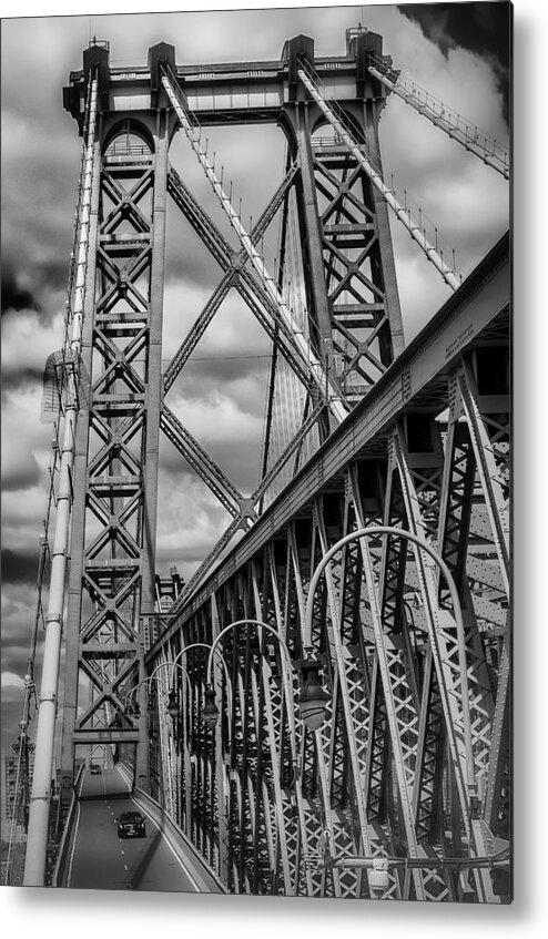 Williamsburg Metal Print featuring the photograph Williamsburg Bridge by Scott Wyatt