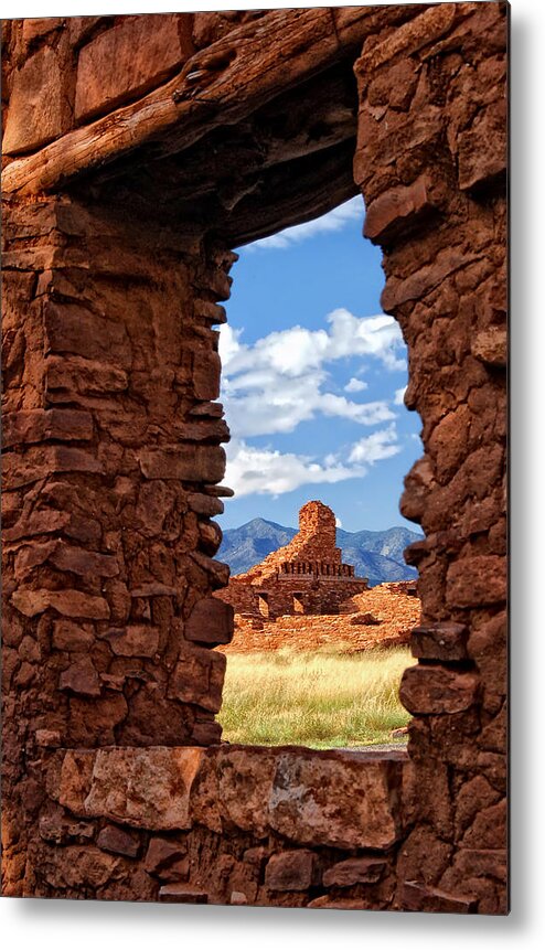 Sherry Day Metal Print featuring the photograph Window to Abo by Ghostwinds Photography