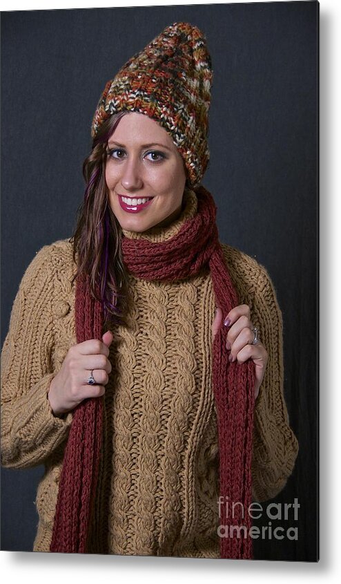 Photography Metal Print featuring the photograph Winter Wear by Sean Griffin