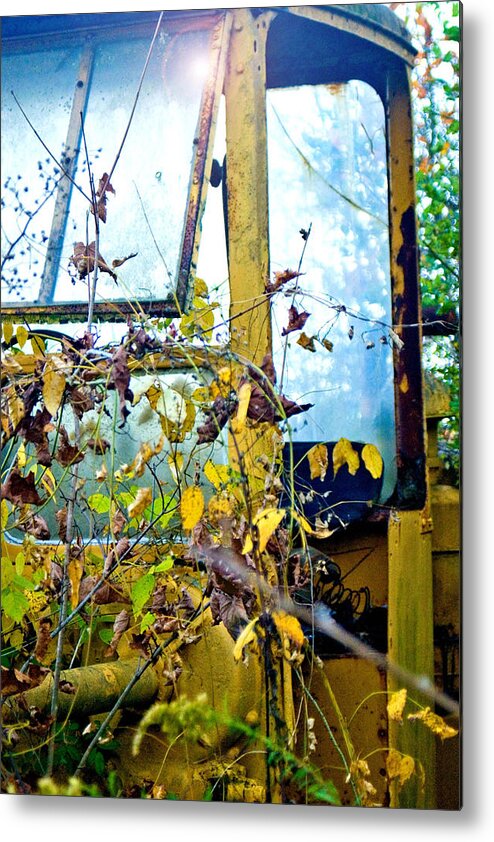 Farm Equipment Metal Print featuring the photograph Work force by Melissa Newcomb