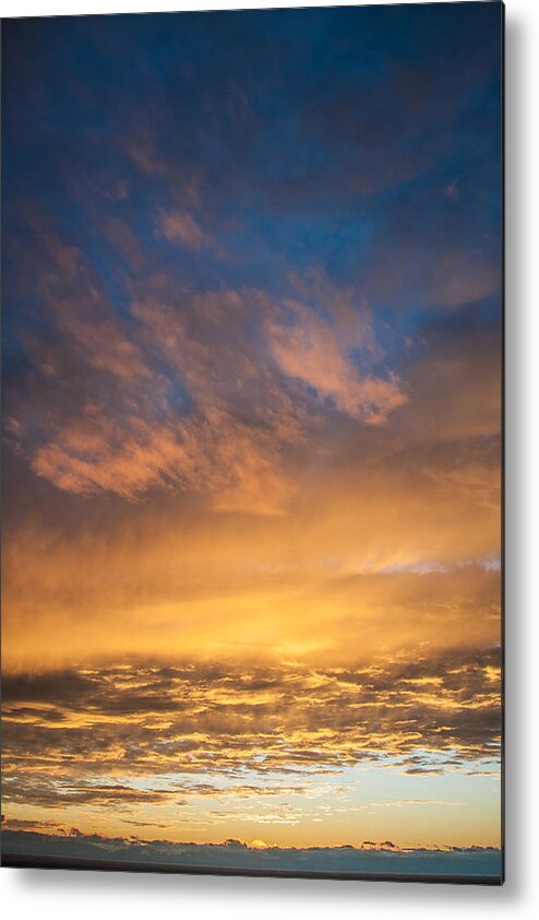 Ralf Metal Print featuring the photograph New Mexican Sunset #1 by Ralf Kaiser