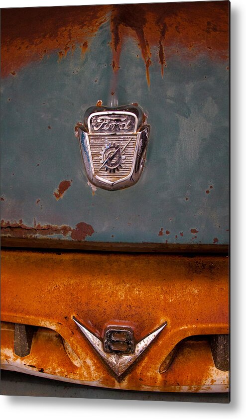 53 Metal Print featuring the photograph 1953 Ford Dump Truck by David Patterson