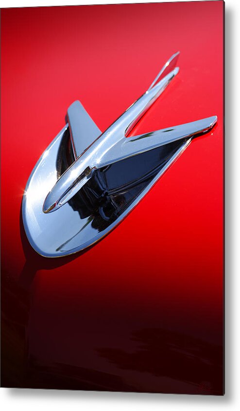 1955 Metal Print featuring the photograph 1956 Buick Riviera Special by Gordon Dean II